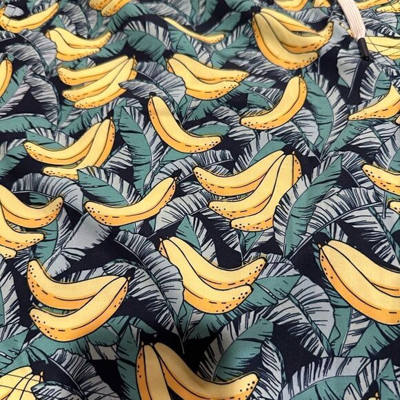 Swim Trunk XL Standard, Bananas Navy Tropic Bathing - Picture 2 of 4